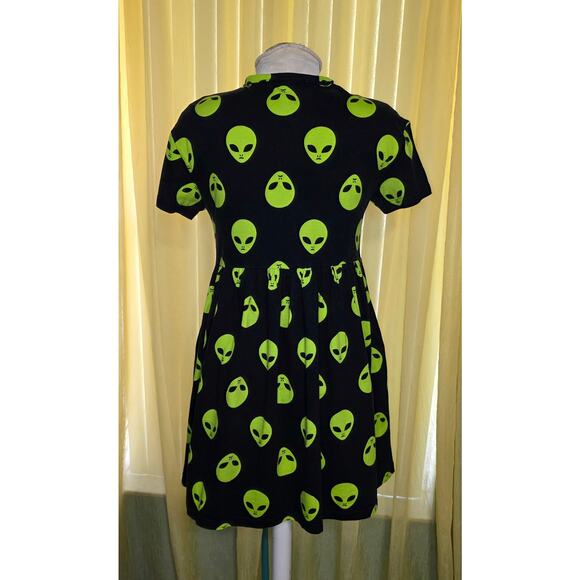 Black Friday Dangerfield Womens Spaced Out‎ Aliens Dress Size XS - Picture 3 of 6